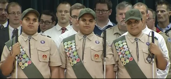 Cantos Triplets Earn Eagle Scout Rank