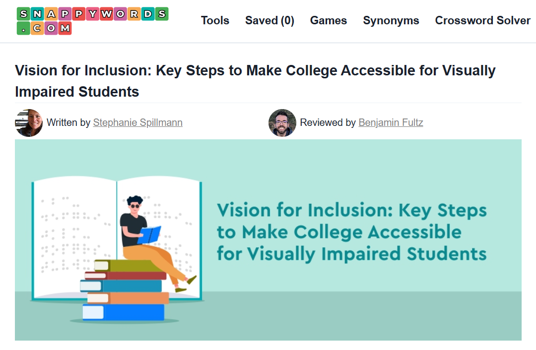 Vision for Inclusion